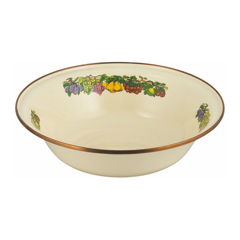 Baschi di lavaggio rotondo in acciaio inossidabile a smalto