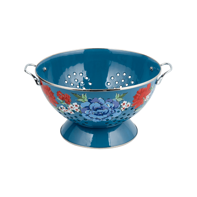 Cestino di frutta dello smalto vintage Cestino di frutta dello smalto vintage