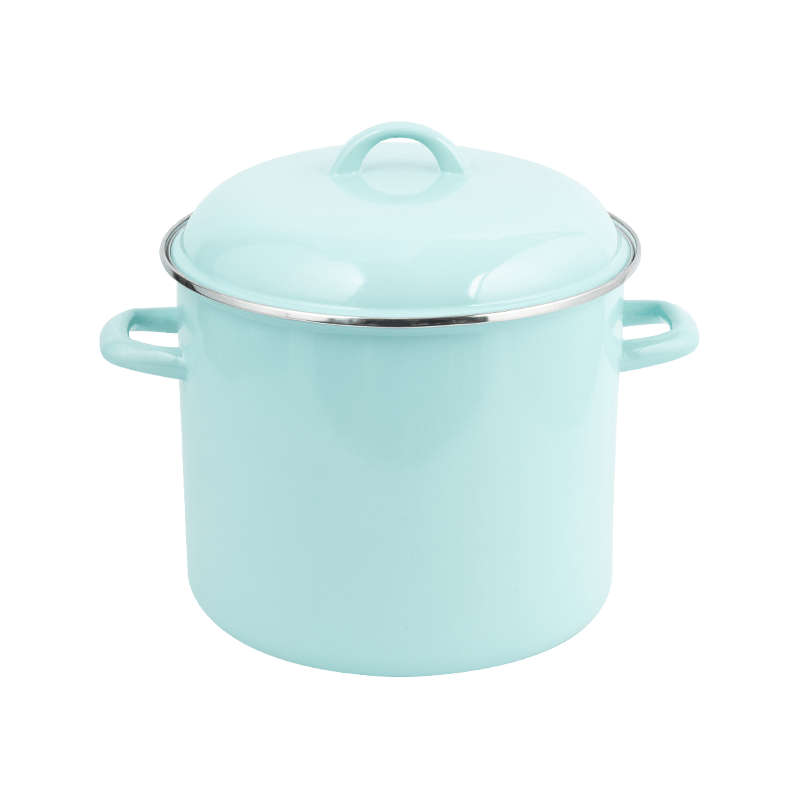 Secchio alto a doppia manina dello smalto 755d