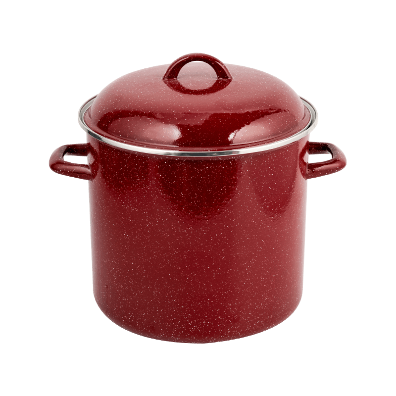 Secchio alto a doppia manina dello smalto 755d