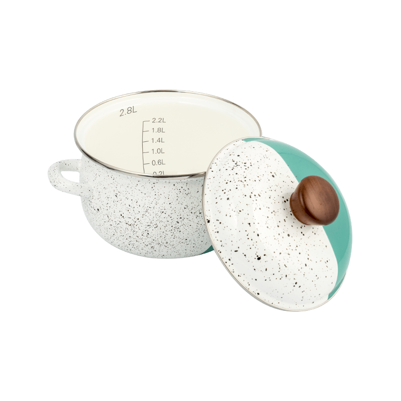 Pentola a fuoco lento 806d-5 in acciaio inossidabile in acciaio inossidabile