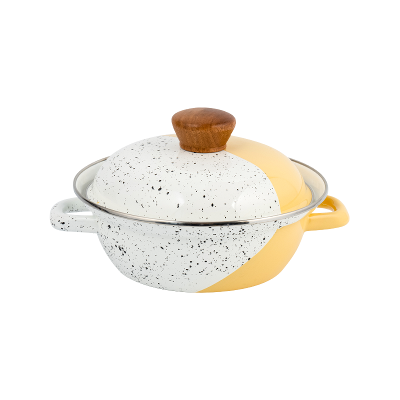 Vaso da tavolo smaltato