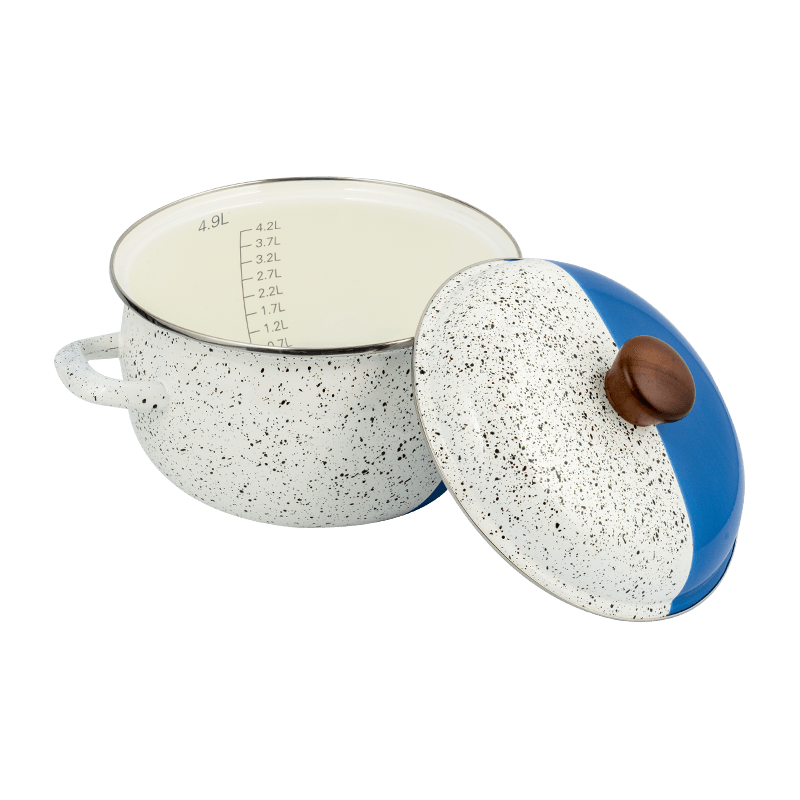 Pentola a fuoco lento 806d-5 in acciaio inossidabile in acciaio inossidabile