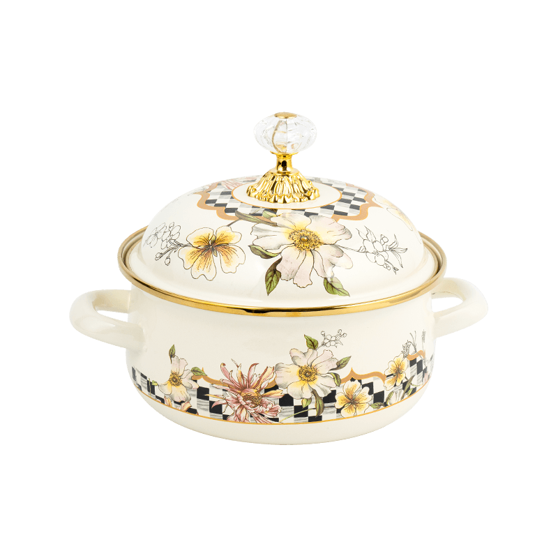 Pentola a forma di cachi a doppia maniglia 807d