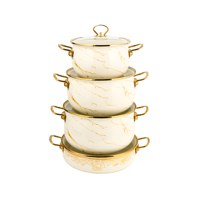 Pentola a fuoco lento 806d-5 in acciaio inossidabile in acciaio inossidabile