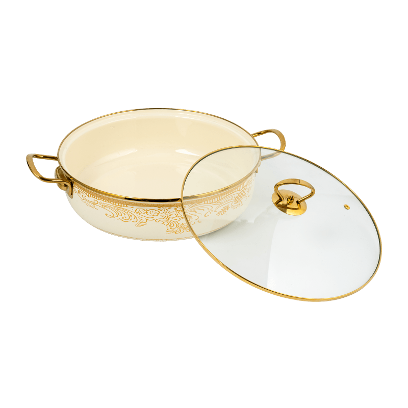 Stockpot di pesce rotondo in acciaio inossidabile in acciaio inossidabile 406d