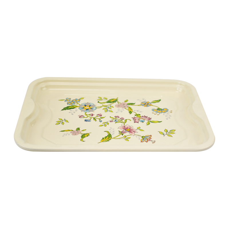 Piastra quadrata di cerchio svasata smaltato