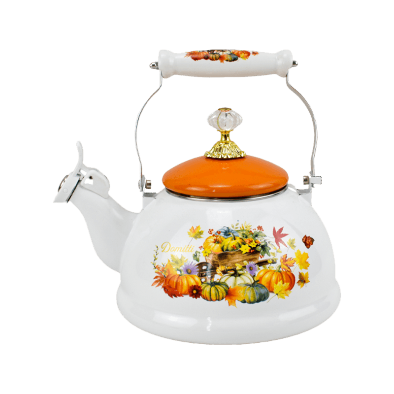 Kettle di smalto del tè fischietto della cucina