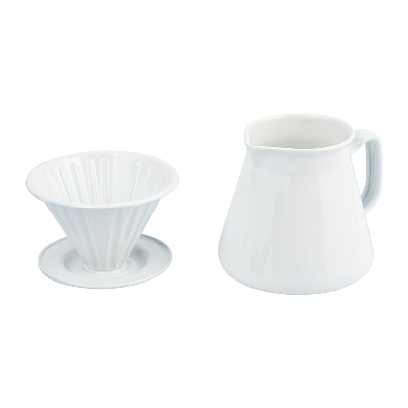 Kit di utensili per caffè smaltato