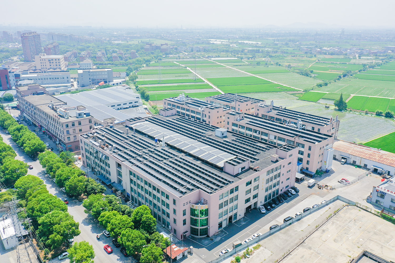 Panoramico di fabbrica