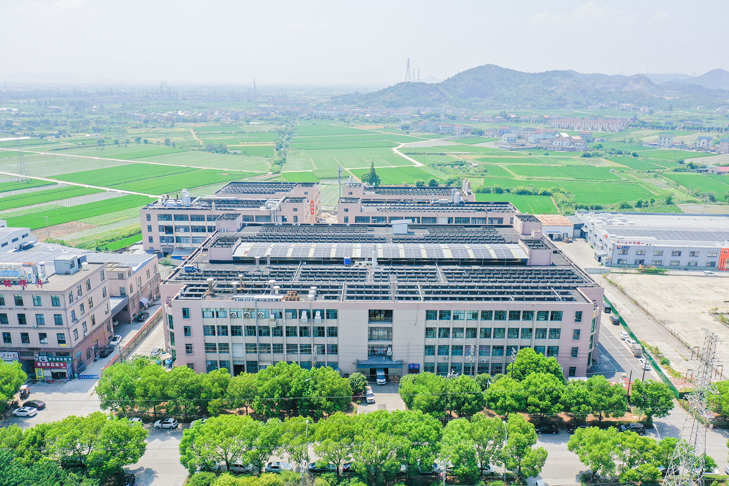 Panoramico di fabbrica